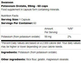 Orotato di potassio 99 mg 60 capsule