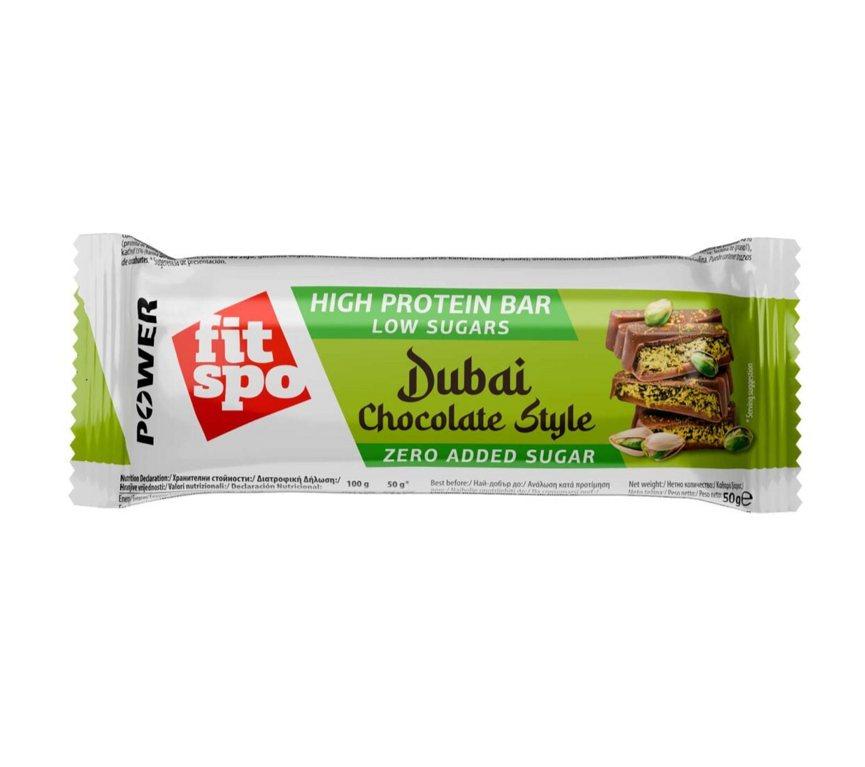 Power Bar Dubai Cioccolato – 50 g