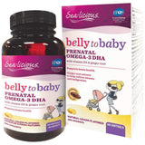 Sea Licious Omega 3 Belly to Baby DHA per donne in gravidanza 816 mg 60 Capsule di gel