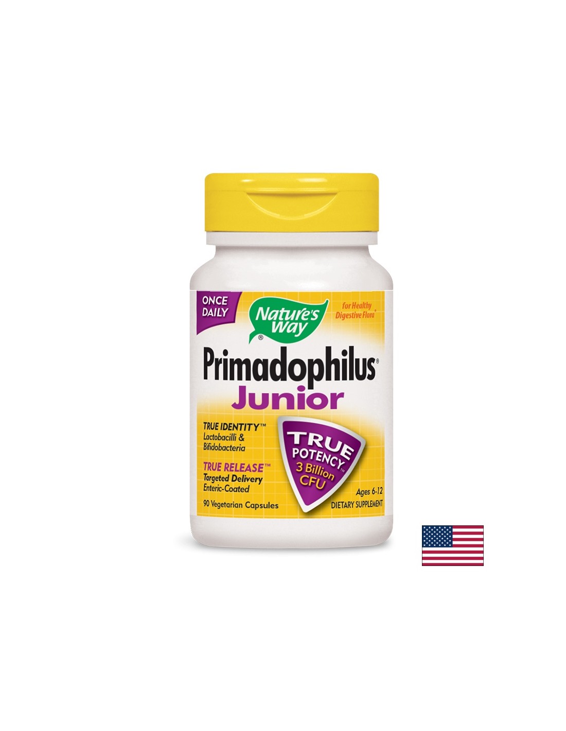 Primadophilus Junior 3 Miliardi di CFU - 90 capsule