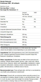 ProOmega CRP | Con Curcmina e Glutatione - 90 Capsule gel