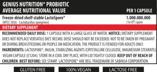 Probiotico - 60 capsule