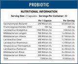 Probiotico | Formula multi-ceppo avanzata - 60 capsule