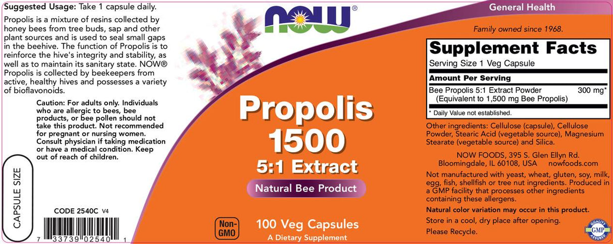 Estratto di Propoli 1500 5:1 - 100 capsule