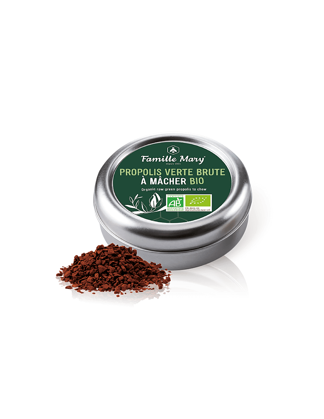 Propoli verde cruda biologica da masticare - Propolis Verte Brute À Màcher Bio, 10 g