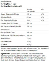 Prostata | con semi di zucca & Saw Palmetto - 180 capsule
