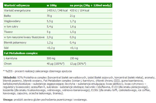 ProteiNova 6x30 grammi