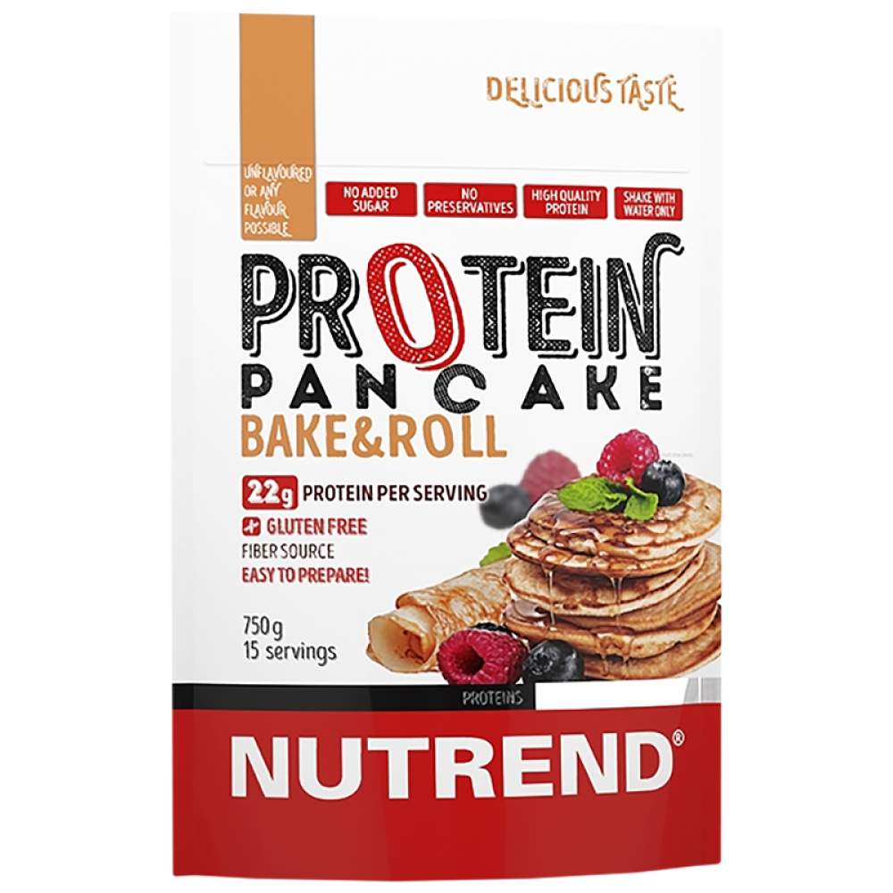 Pancake proteici al forno & Rotolo - 750 grammi