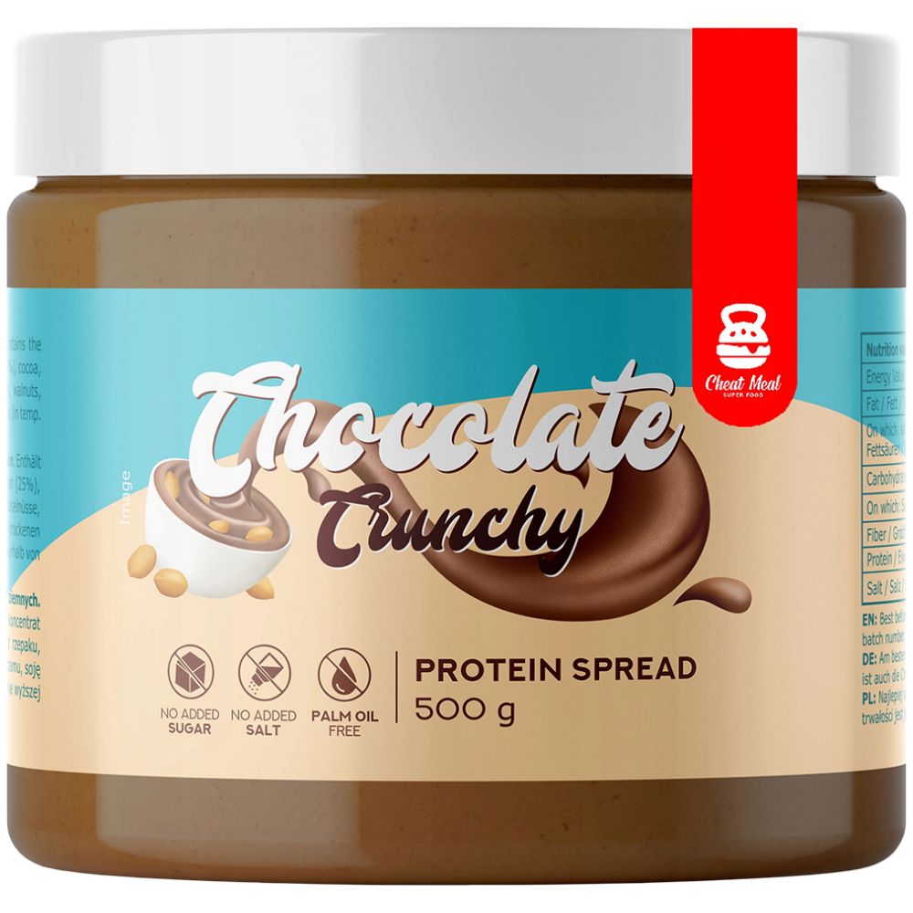 Crema proteica/Croccante al cioccolato - 500 grammi