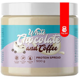 Crema Spalmabile Proteica/Cioccolato Bianco e Caffè - 500 grammi