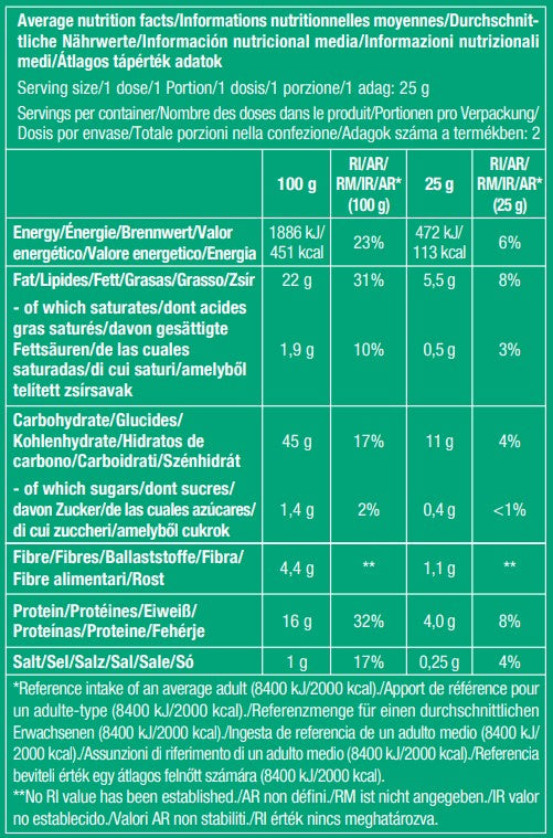 Tortilla Chips Proteiche/50 g