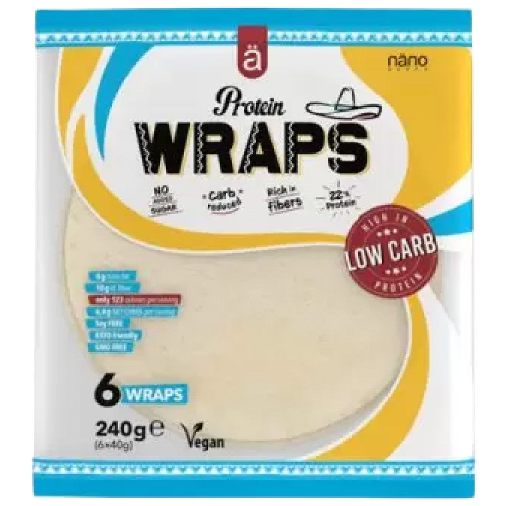 Impacchi proteici | Tortillas a basso contenuto di carboidrati - 240 grammi