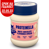 Proteinella White Chocolate 400 g - cioccolato bianco liquido senza zuccheri aggiunti e senza olio di palma
