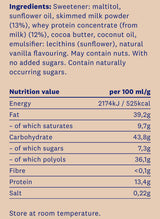 Proteinella White Chocolate 400 g - cioccolato bianco liquido senza zuccheri aggiunti e senza olio di palma