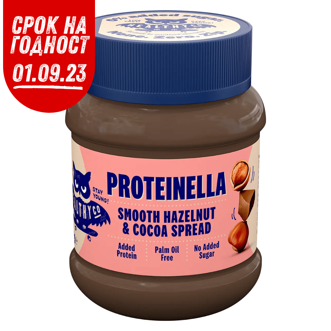 Proteinella Nocciola e Cacao 400 g - cioccolato liquido senza zuccheri aggiunti e senza olio di palma