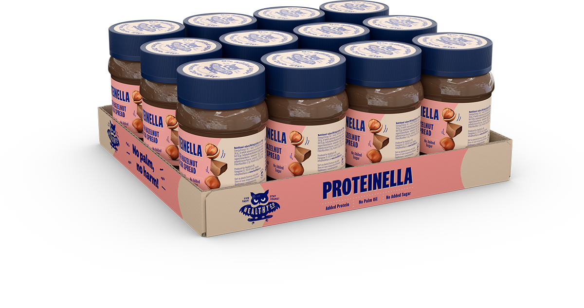 Proteinella Nocciola e Cacao 400 g - cioccolato liquido senza zuccheri aggiunti e senza olio di palma