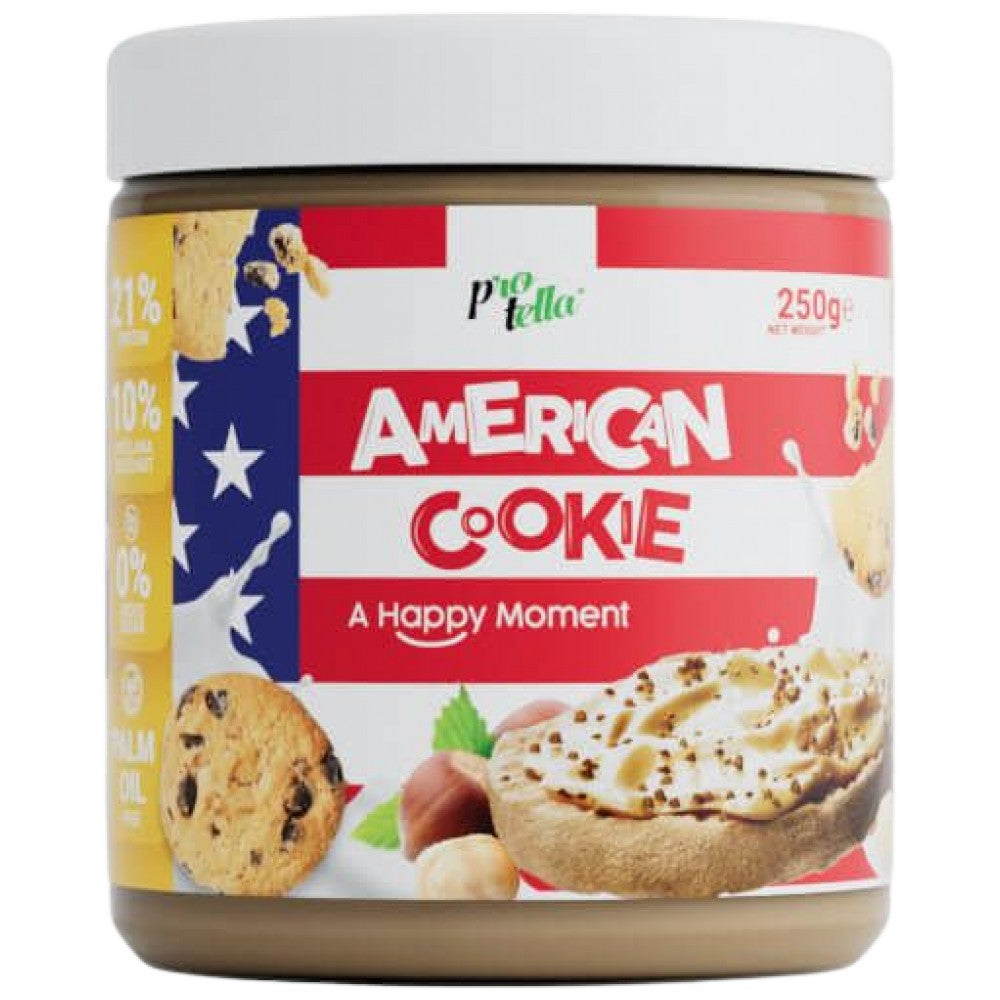 <tc>Protella</tc> Crema proteica | American Cookie - 250 grammi