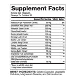 Provalizzato diuretico | Pillole d'acqua ingredienti naturali - 80 capsule