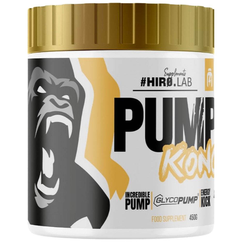 Pre-allenamento Pump Kong | con GlycoPump® - 450 grammi