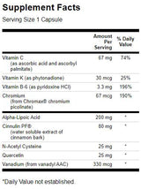 Zucchero nel sangue puro 90 capsule