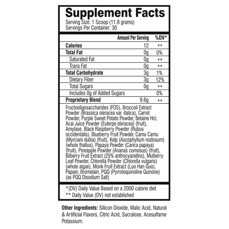 Puro | Frutta & Greens Formula - 354 grammi