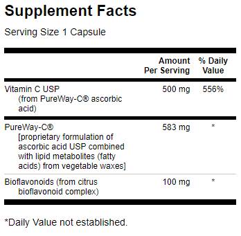 PureWay-C 500 mg con Bioflavonoidi 90 capsule