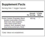 Frutta antiossidante viola & Veggie Complex 400 mg - 60 capsule
