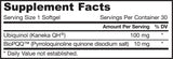 QH + PQQ (ubichinolo + pirrolochinolina chinone) - 30 Capsule gel