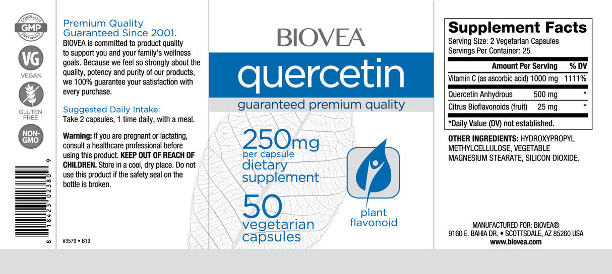 Quercetina/50 capsule
