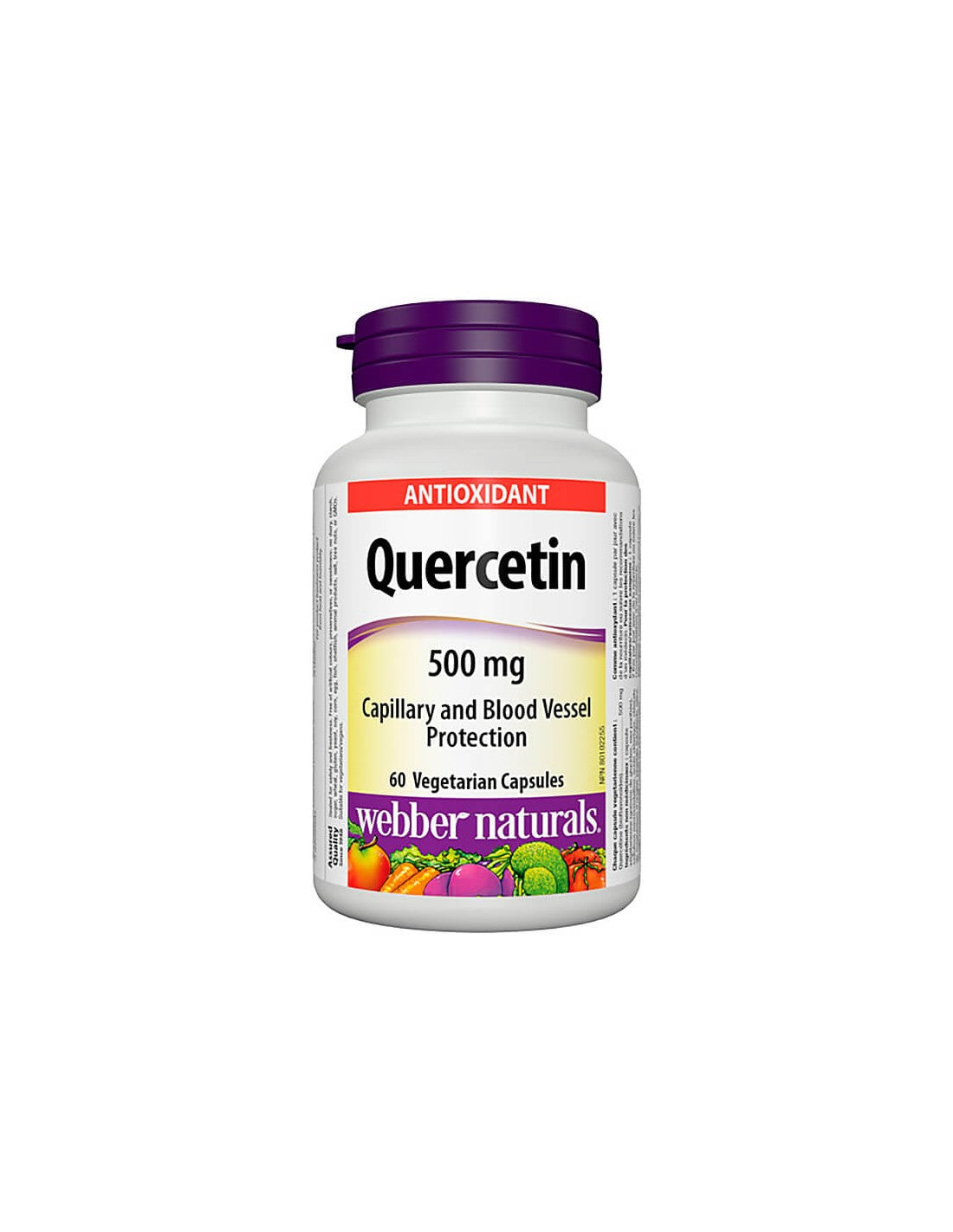 Quercetina - Quercetina 500 mg, 60 capsule