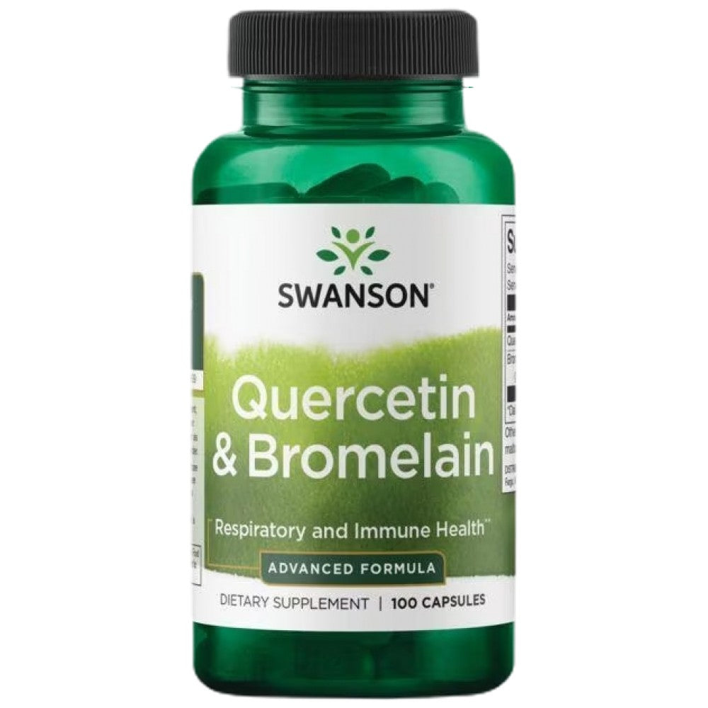 Quercetina & Bromelina - Formula avanzata - 100 capsule