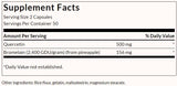 Quercetina & Bromelina - Formula avanzata - 100 capsule