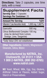 Complesso di quercetina 500 mg./50 capsule.