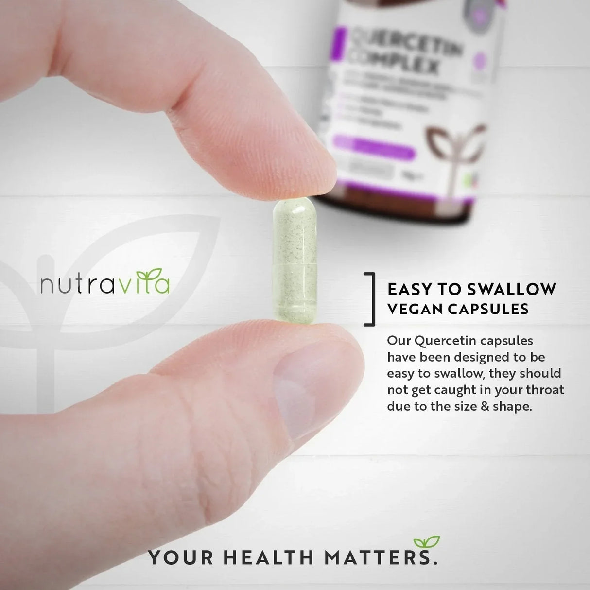 Complesso di quercetina con bromelina 120 capsule vegetali. <tc>Nutravita</tc>