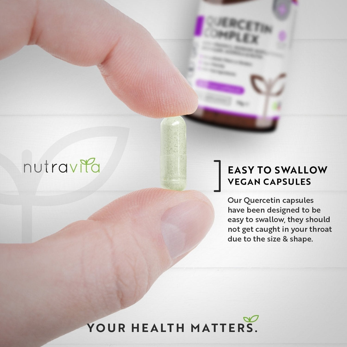 Complesso di quercetina con bromelina 120 capsule vegetali. <tc>Nutravita</tc>