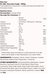 R1 LBS | Aumento di massa ad alto contenuto calorico - 5500 grammi
