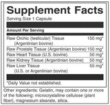 Raw Multighiandolare per uomo 450 mg 60 capsule