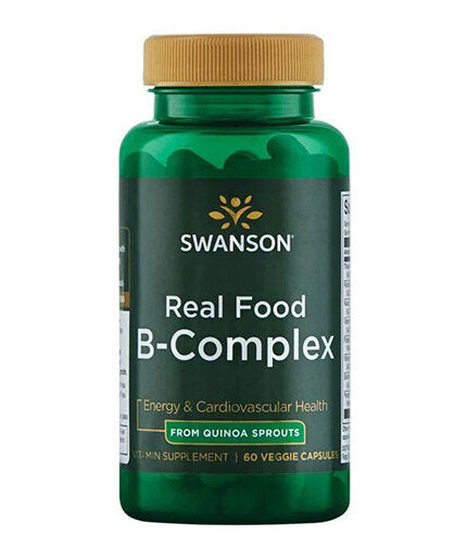 Real Food Complesso B dai germogli di quinoa/60 Vcaps - 0