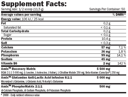 Recupero Max™ 50 Serv. - 0,575 chilogrammi