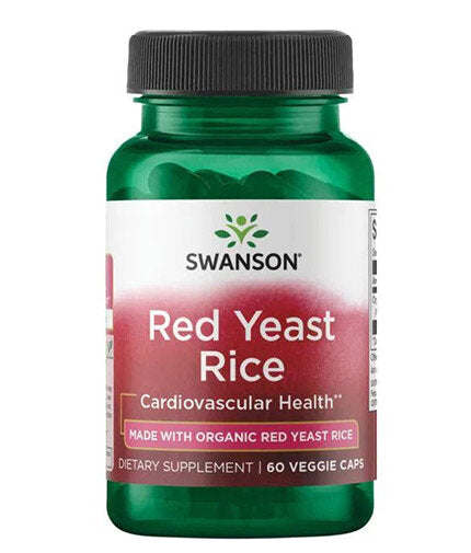 Riso Rosso Lievitato 600 mg | A base di Riso Rosso Lievitato Biologico - 60 capsule