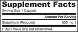 Glutatione ridotto 500 mg - 60 capsule