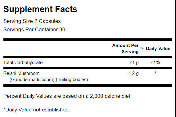 Fungo Reishi 600 mg - 60 capsule