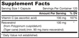 Resveratrolo 100 mg - 120 capsule