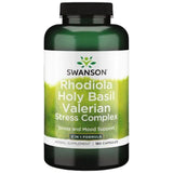 Rhodiola Holy Basil Valerian Stress Complex - 180 capsule
