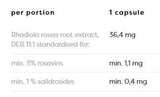 Radice di Rhodiola Rosea 400 mg - 60 capsule