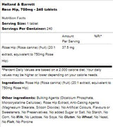Rosa canina 750 mg - 240 Compresse