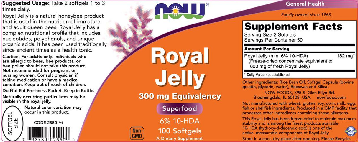 Pappa Reale 300 mg - 100 Capsule Gel