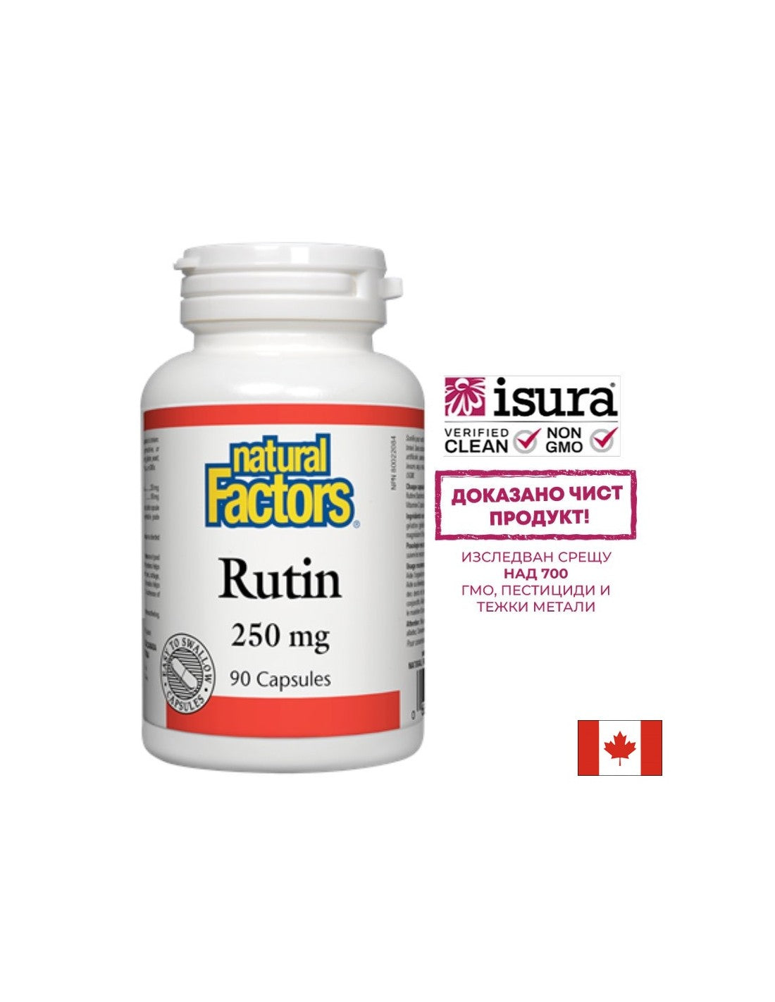 Rutina 250 mg - 90 capsule