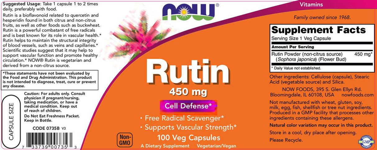 Rutina 450 mg - 100 capsule