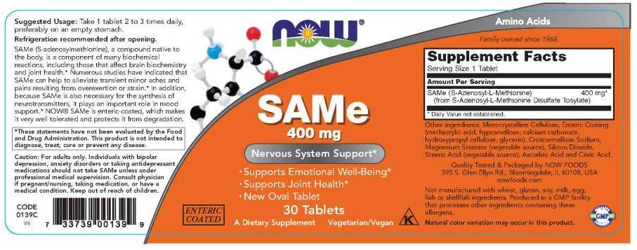 SAMe 400 mg - 30 Compresse